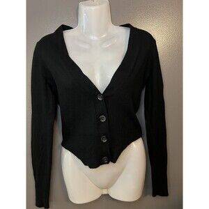 Banana Republic Sweater Womens Small Merino Wool Button Up Cardigan Lightweight